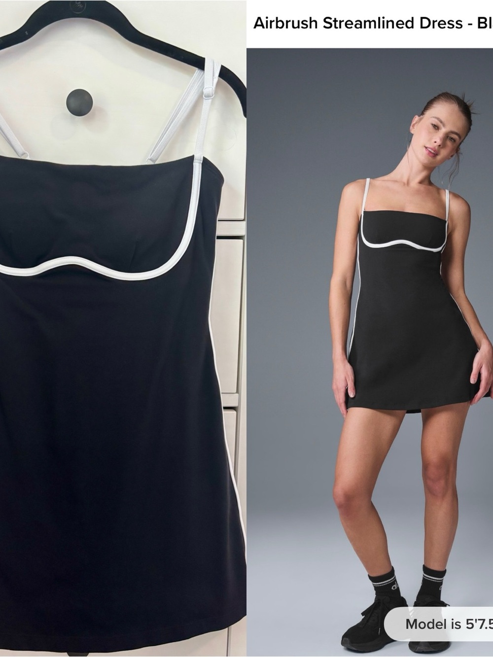 Alo Airbrush Streamlined Dress